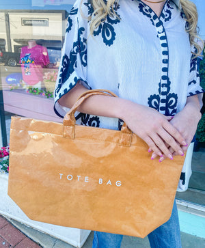 It Girl Vinyl Tote Bag