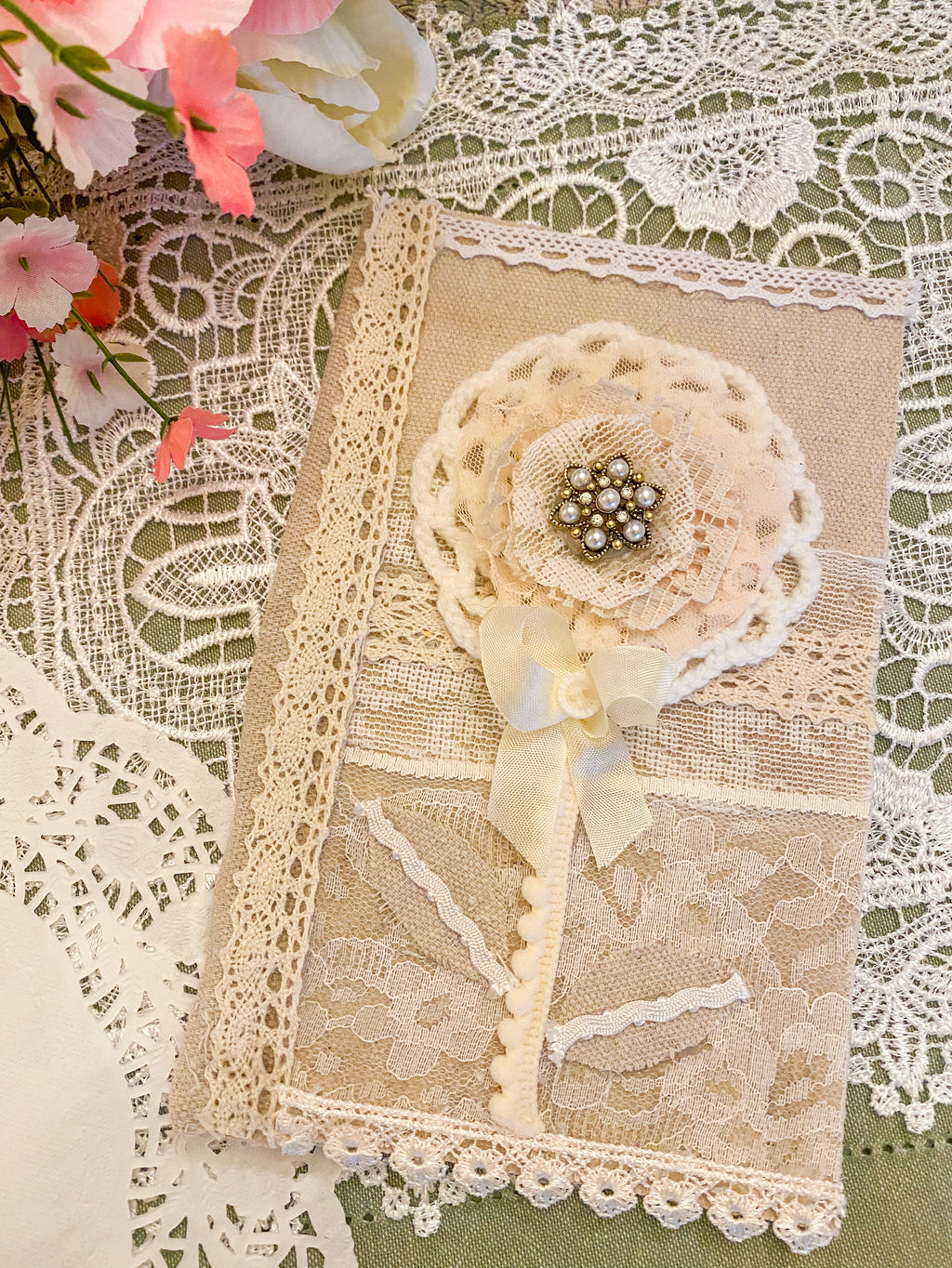Creations By Kim - Mini Adorned Whimsy Handmade Journal Collection