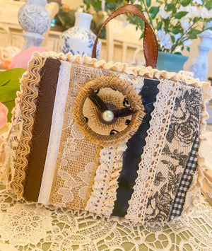 Creations By Kim - Couture Cuteness Mini Display Purse One of a Kind