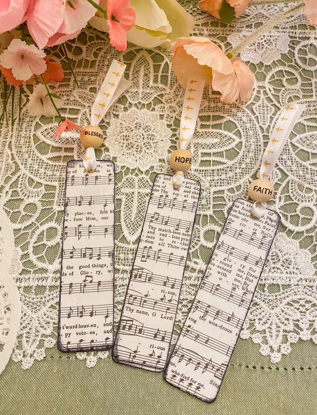 Creations By Kim - Handmade Hymnal Bookmark Collection