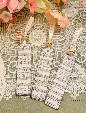 Creations By Kim - Handmade Hymnal Bookmark Collection