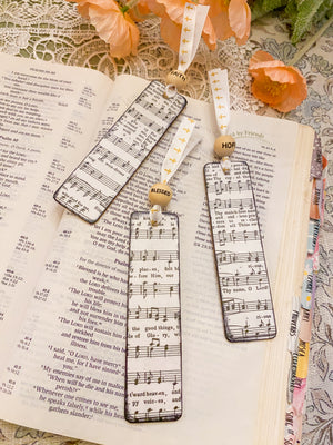 Creations By Kim - Handmade Hymnal Bookmark Collection