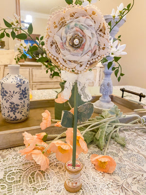 Creations by Kim - Blissful Blooms Vintage Spool Flower Collection