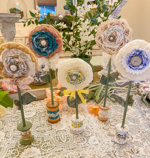 Creations by Kim - Blissful Blooms Vintage Spool Flower Collection