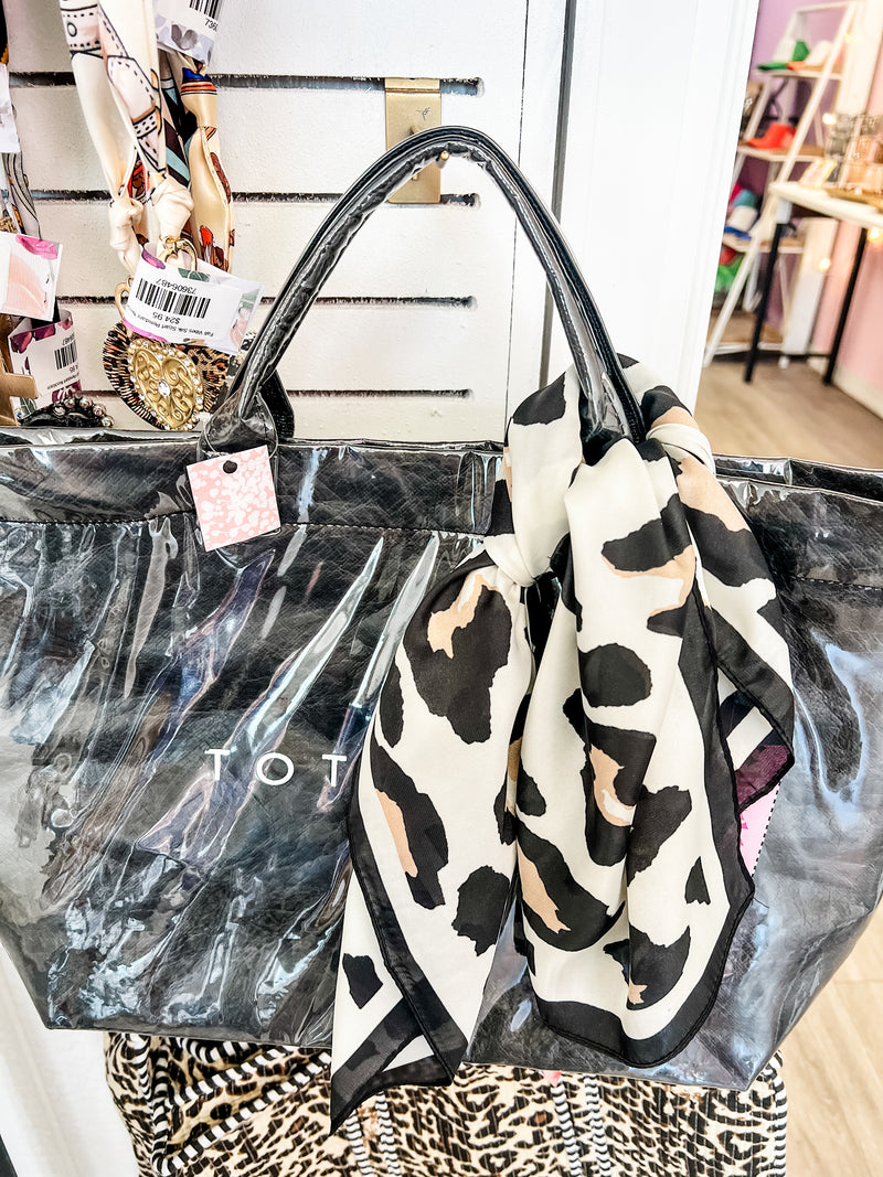Luxe Look Silk Square Scarf