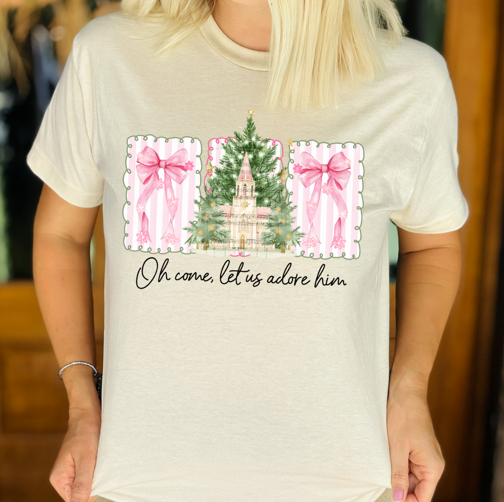 Adore Him Trio Graphic Tee *PINK FRIDAY*