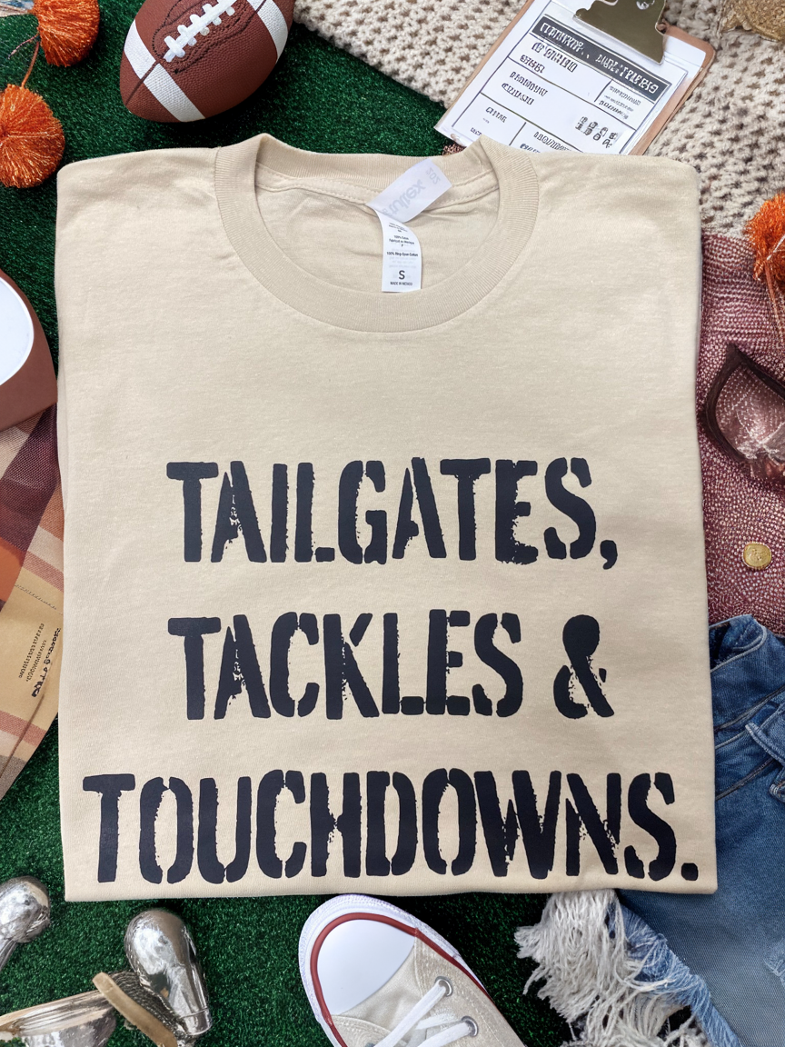 Tailgates and Touchdowns Graphic Tee
