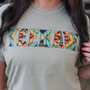 FestiviTees Women - Apparel - Shirts - T-Shirts Bold Aztec Yeehaw Soft Graphic Tee