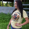 FestiviTees Women - Apparel - Shirts - T-Shirts Friends in Low Places Cowboy Dog Soft Graphic Tee