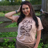 FestiviTees Women - Apparel - Shirts - T-Shirts Local Egg Dealer Farm Soft Graphic Tee
