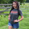 FestiviTees Women - Apparel - Shirts - T-Shirts Raisin’ Hell Retro Red Script Tee Soft Graphic Tee