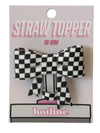 Big Bow Straw Topper