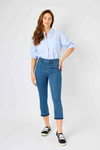 Dolly - High Waist Pull On Capri Judy Blue