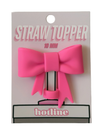 Big Bow Straw Topper