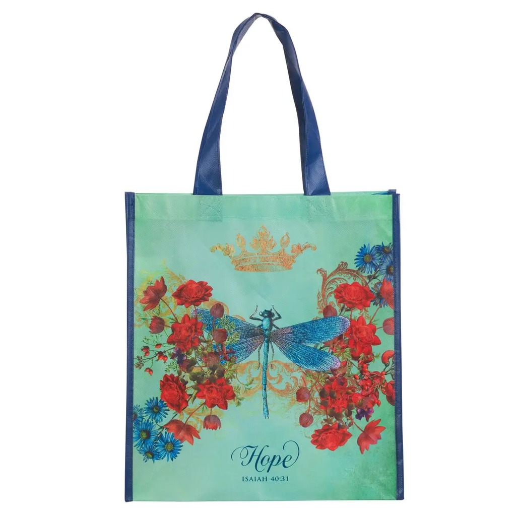 Tote Dragonfly Hope Isa. 40:31