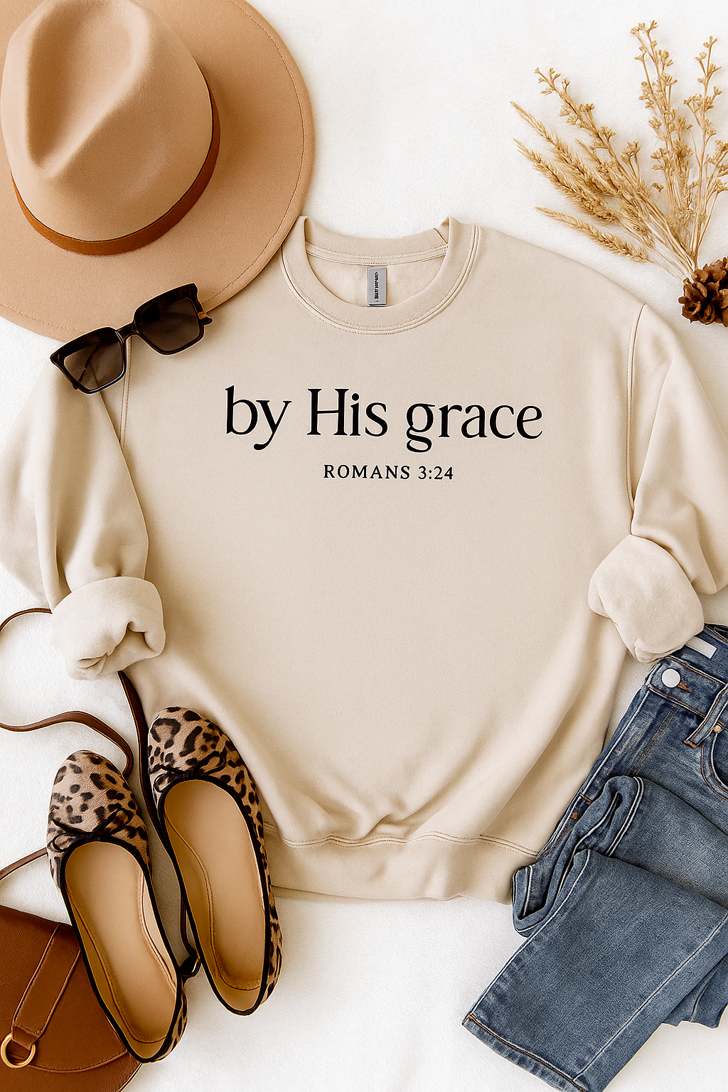 By His Grace Sweatshirt