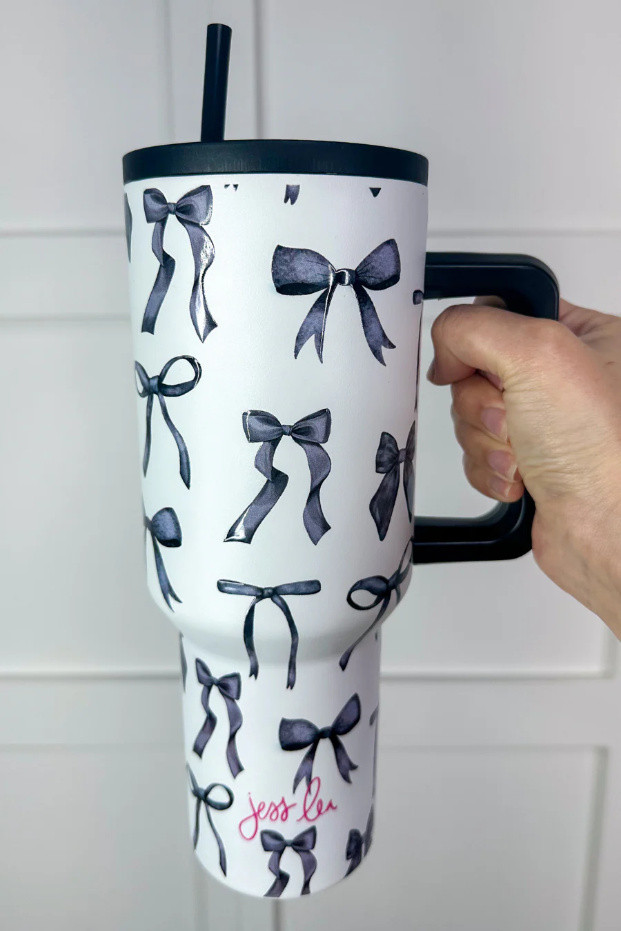 Midnight Bow Jess Lea Tumbler