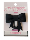 Big Bow Straw Topper
