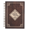 Journal Wirebound Brown Man of God 1 Tim. 6:11