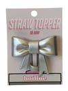 Big Bow Straw Topper