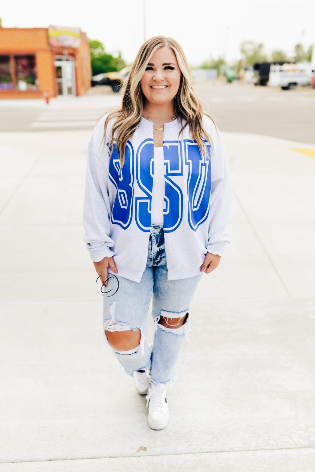 PREORDER Custom Cut Cardi Sweatshirt