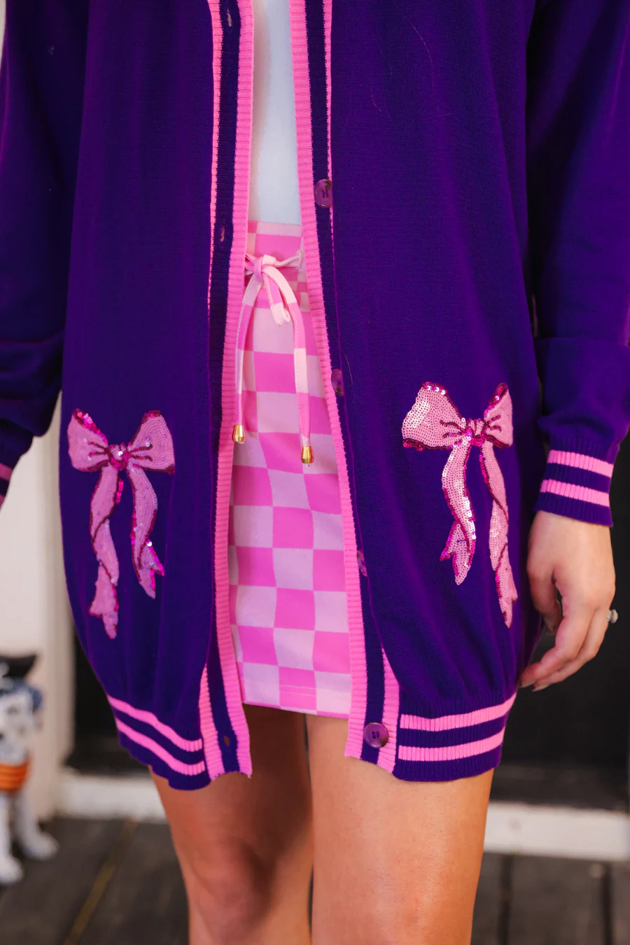 PREORDER-Ribbons And Bows Cardigan