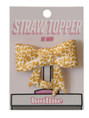 Big Bow Straw Topper