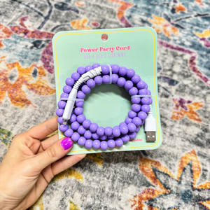 Power Party Cord Beaded 3 in 1 Charger