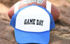 *SALE* Blue/White Game Day Foam Trucker Hat
