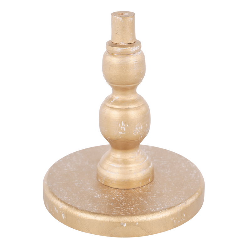 Gold Wood Base For Toppers