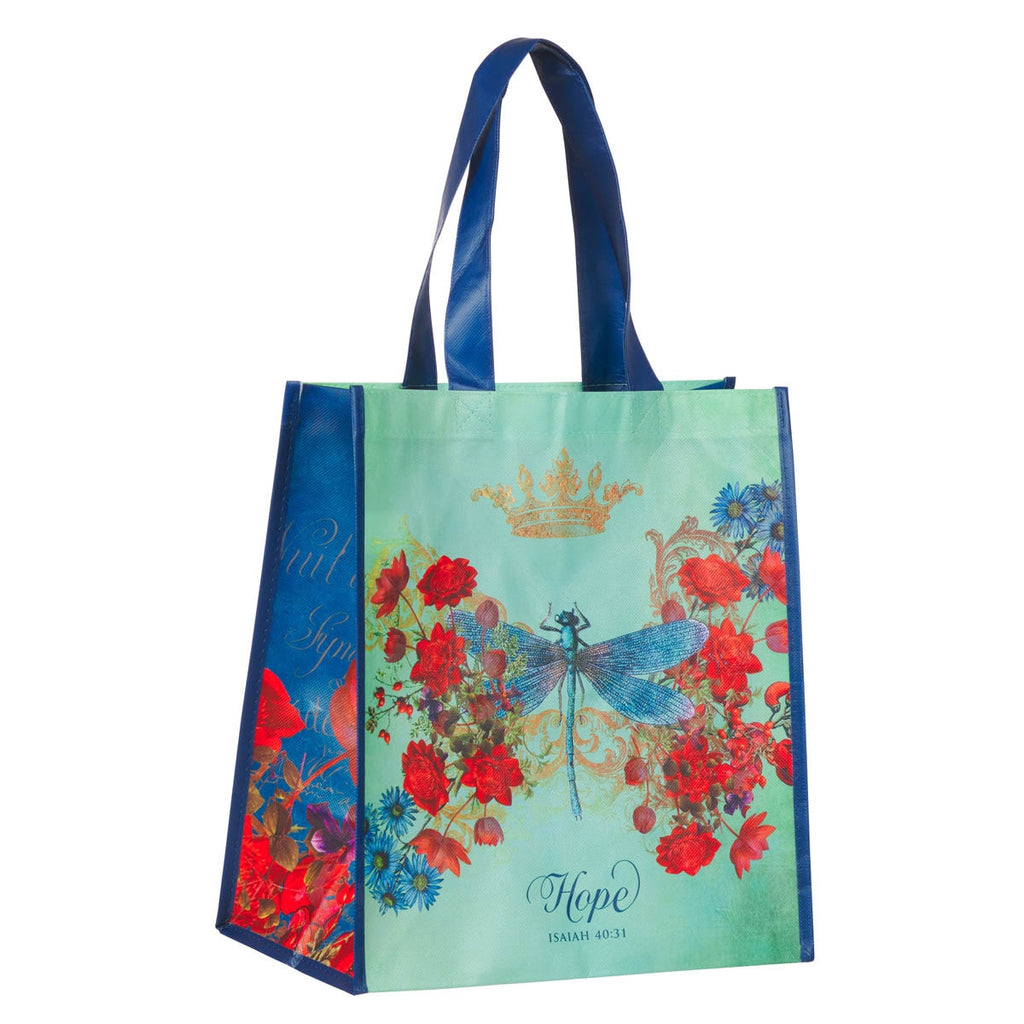 Tote Dragonfly Hope Isa. 40:31